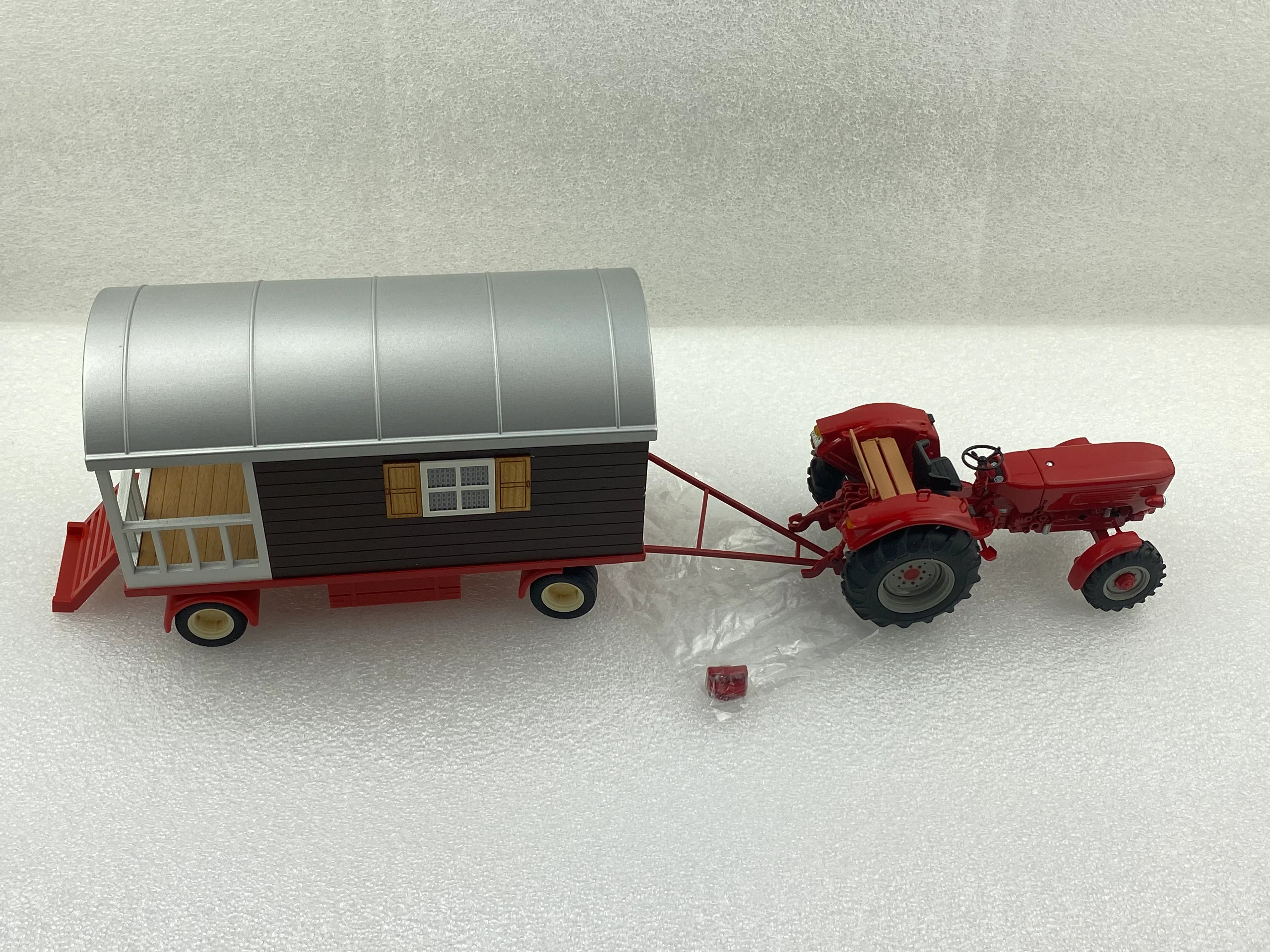 Schuco 1:32 Gueldner G75 A with trailer and balcony 450778500 (Damaged / Clearance Final Sale)