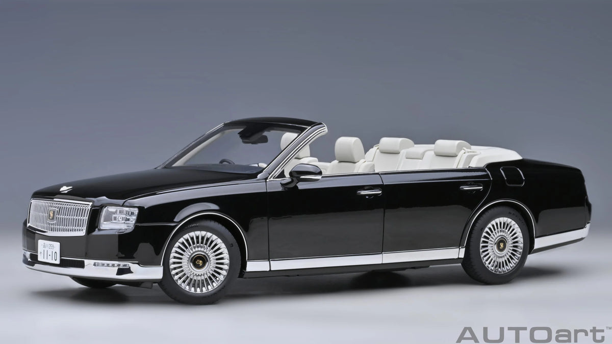 AUTOart 1:18 Toyota Century Convertible (Black) 79531