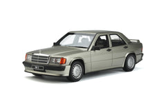 OTTO 1:18 1988 Mercedes-Benz W201 190E 2.5 16S Smoke Silver Metallic OT927